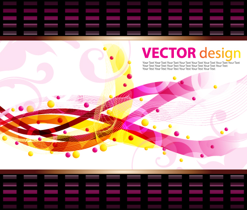 dynamic pattern background 05 vector