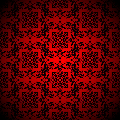 red background pattern vector 1