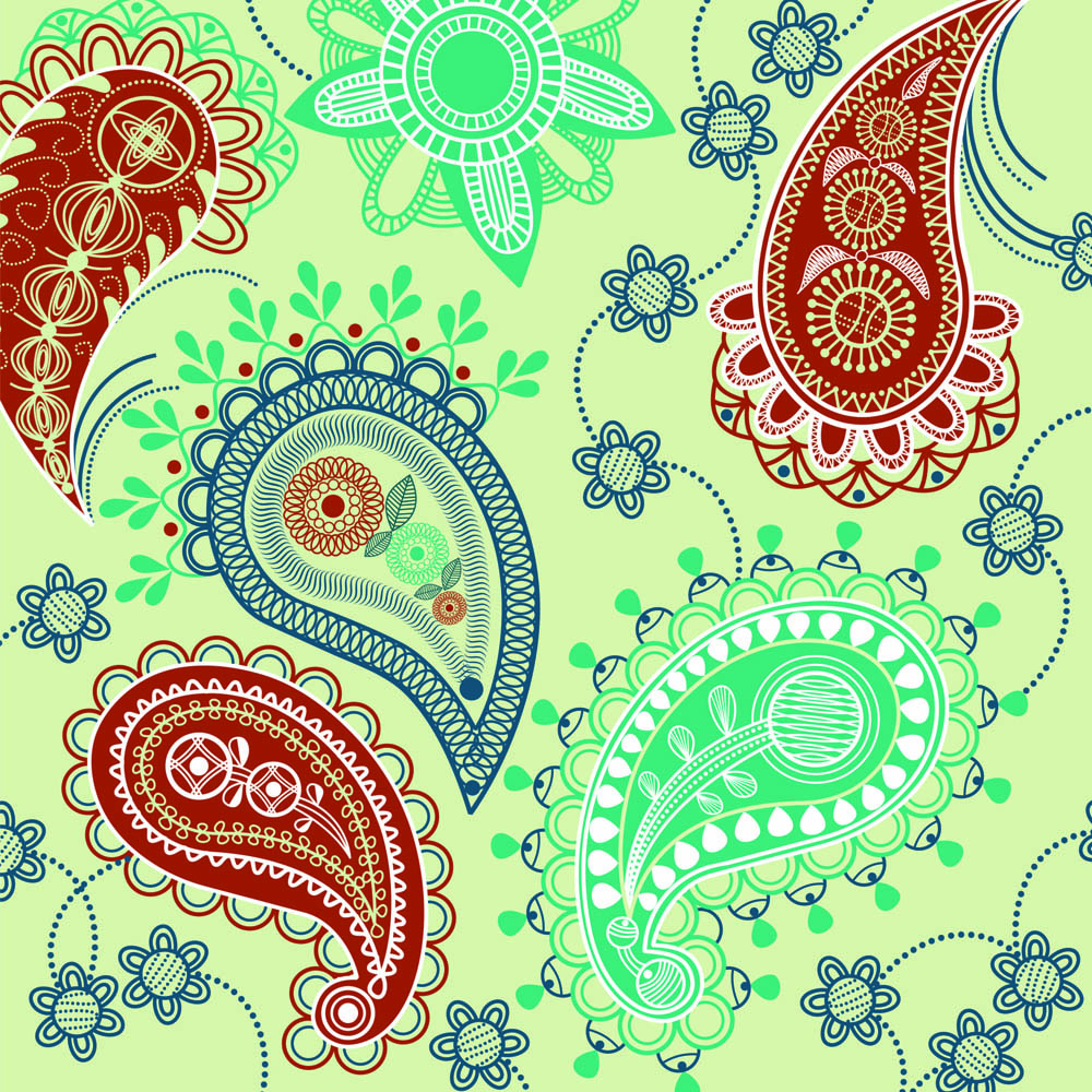 fine ham pattern background 04 vector