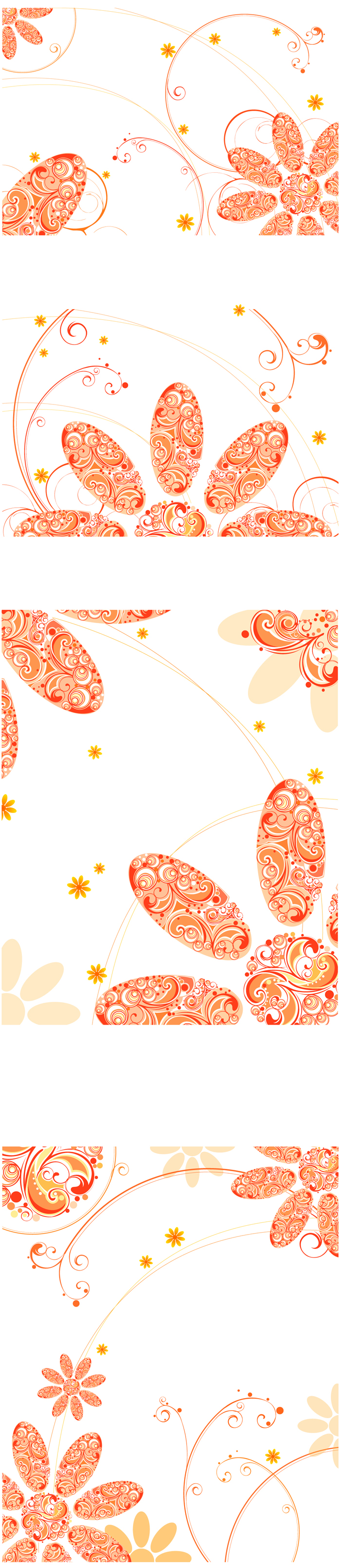 beautiful fashion pattern vector