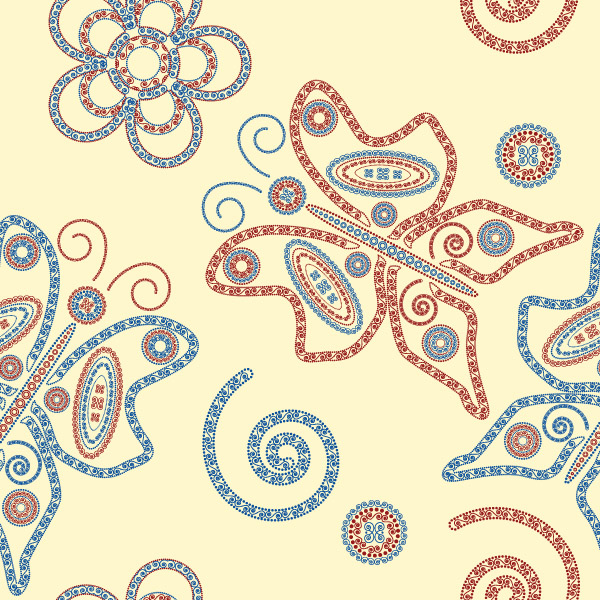 particular pattern vector 2 animal prints