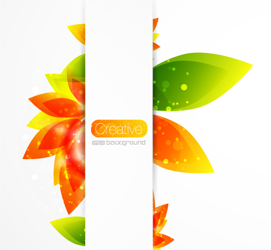 creative floral background vector 2 gorgeous