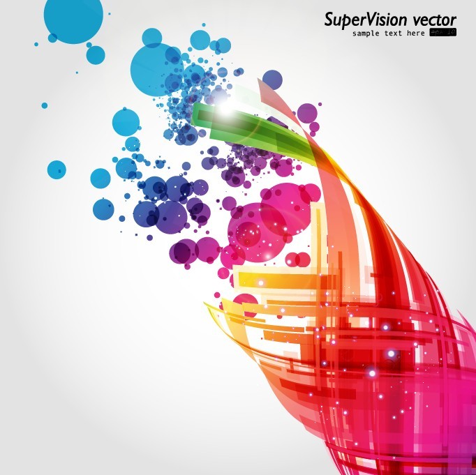 symphony of dynamic light vector background 2