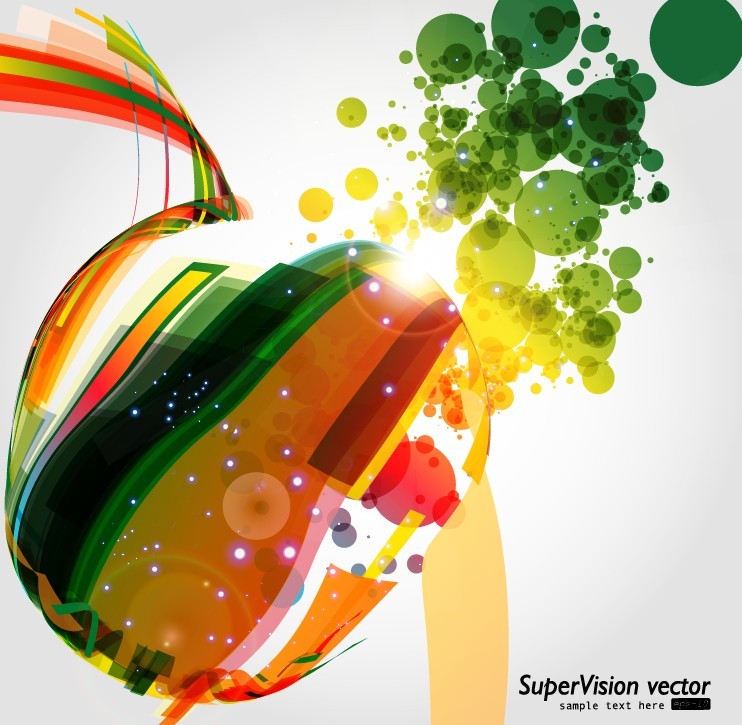 symphony of dynamic light vector background 5