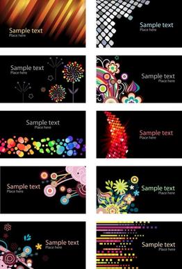 beautiful card background vector