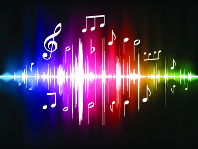 symphony music background vector