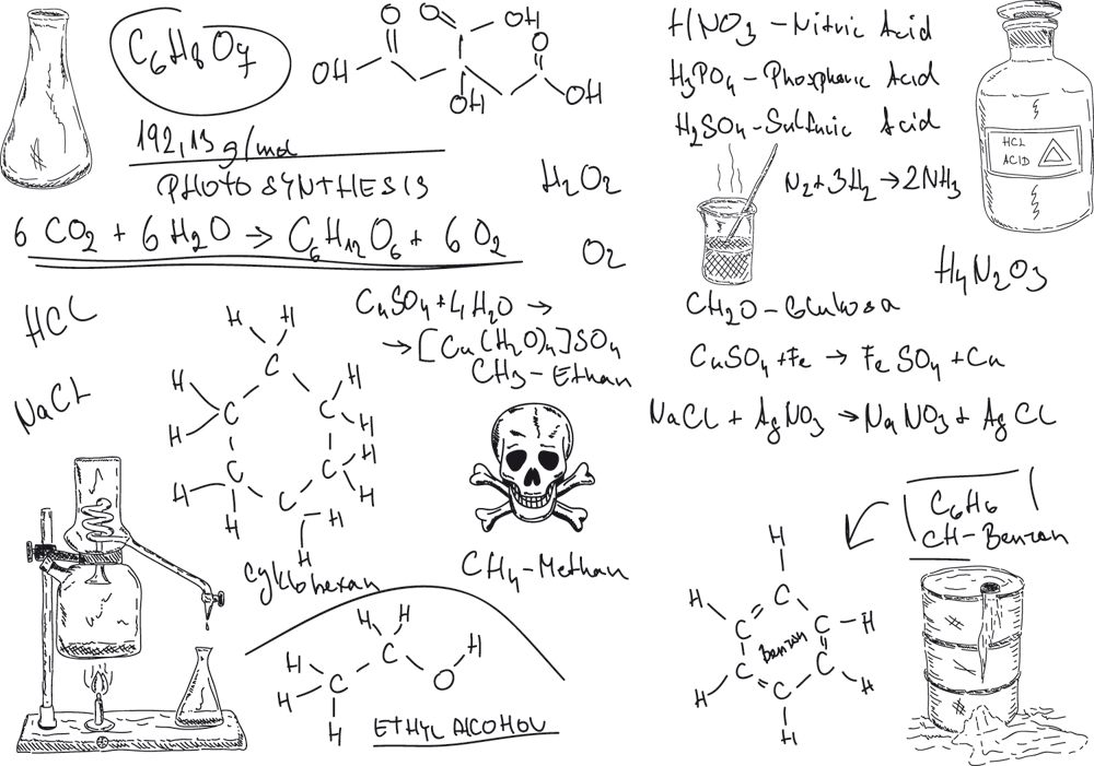 chemical formula symbol vector