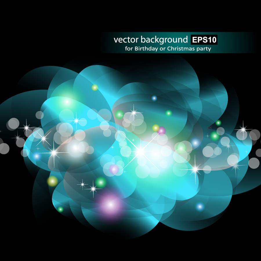 gorgeous bright starlight effects 07 vector