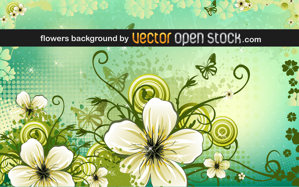 petal background vector