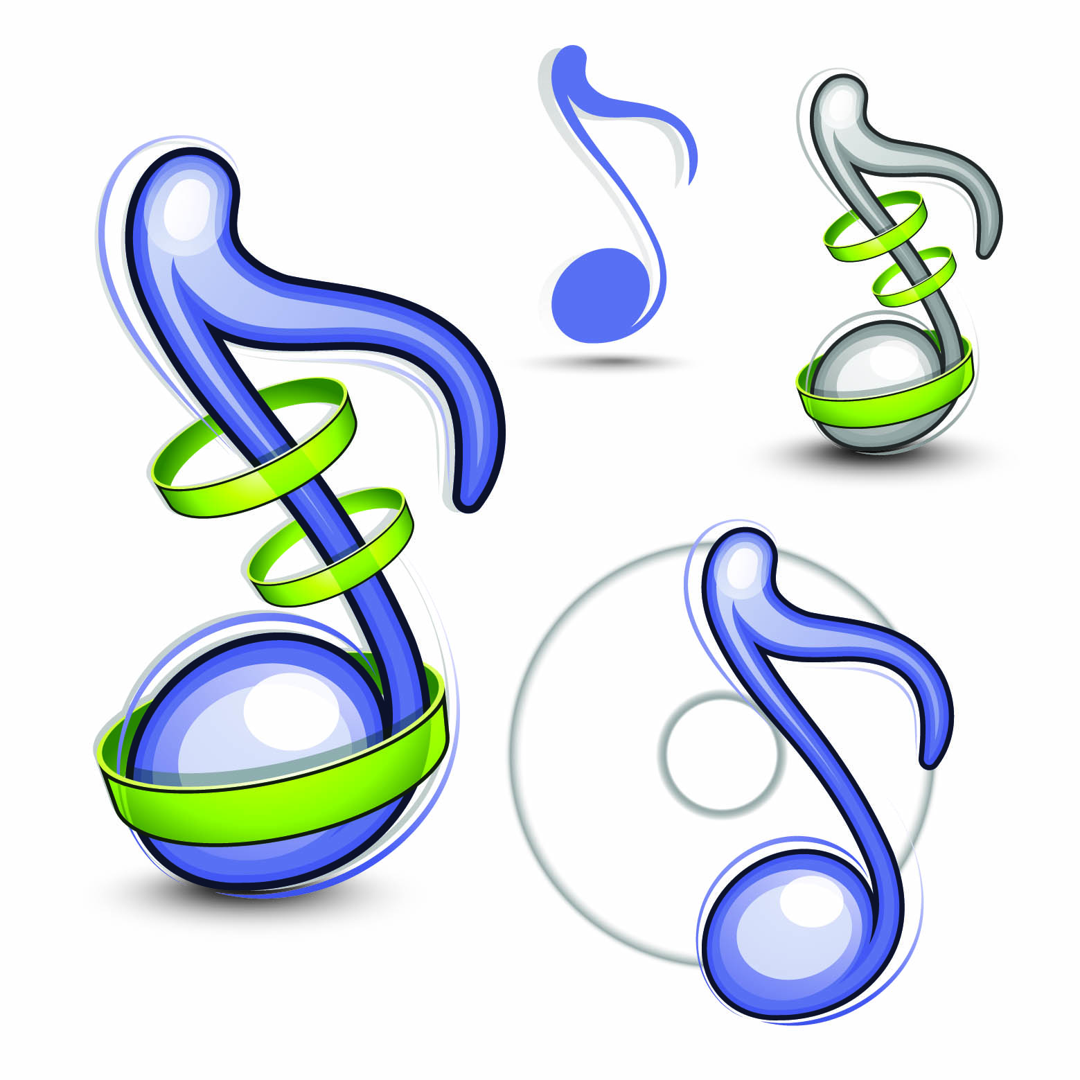 music icon vector