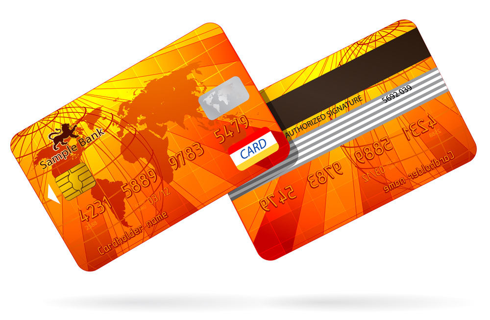 bank card fine 03 vector