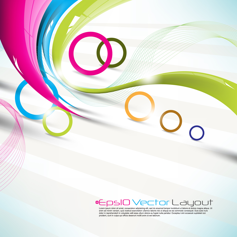 beautiful colorful background 02 vector