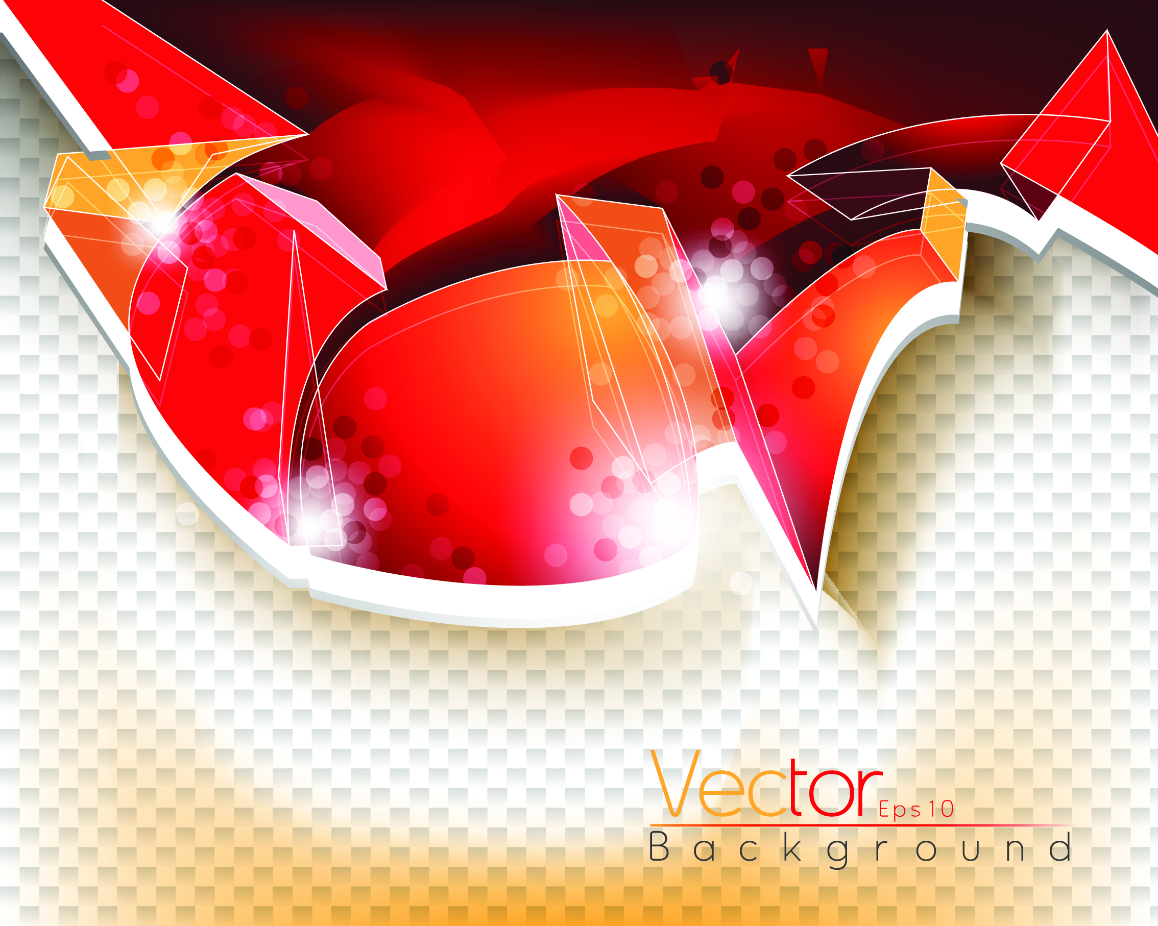 the trend of dynamic flow line gorgeous 02 vector