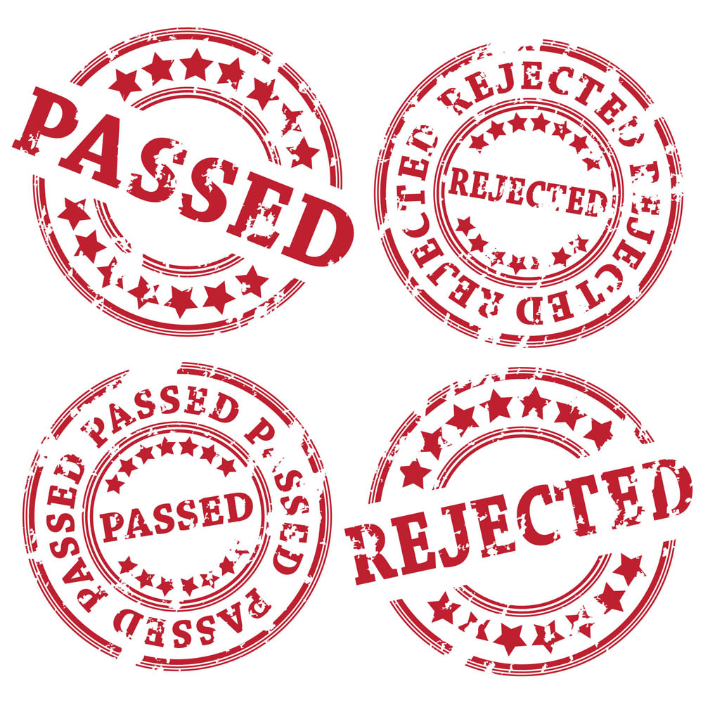 approval seal templates classical red retro circle shapes