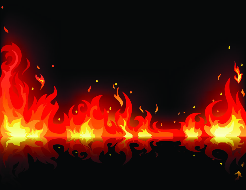 flame background modern dynamic design