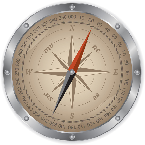 compass backgroundmodern closeup design