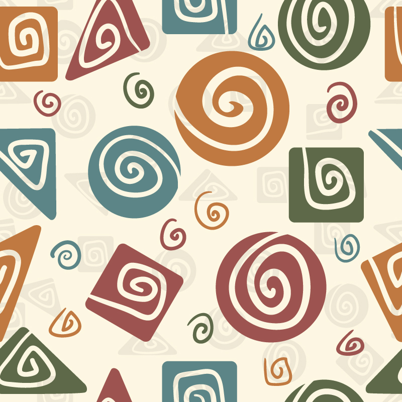 cartoon pattern background 04 vector