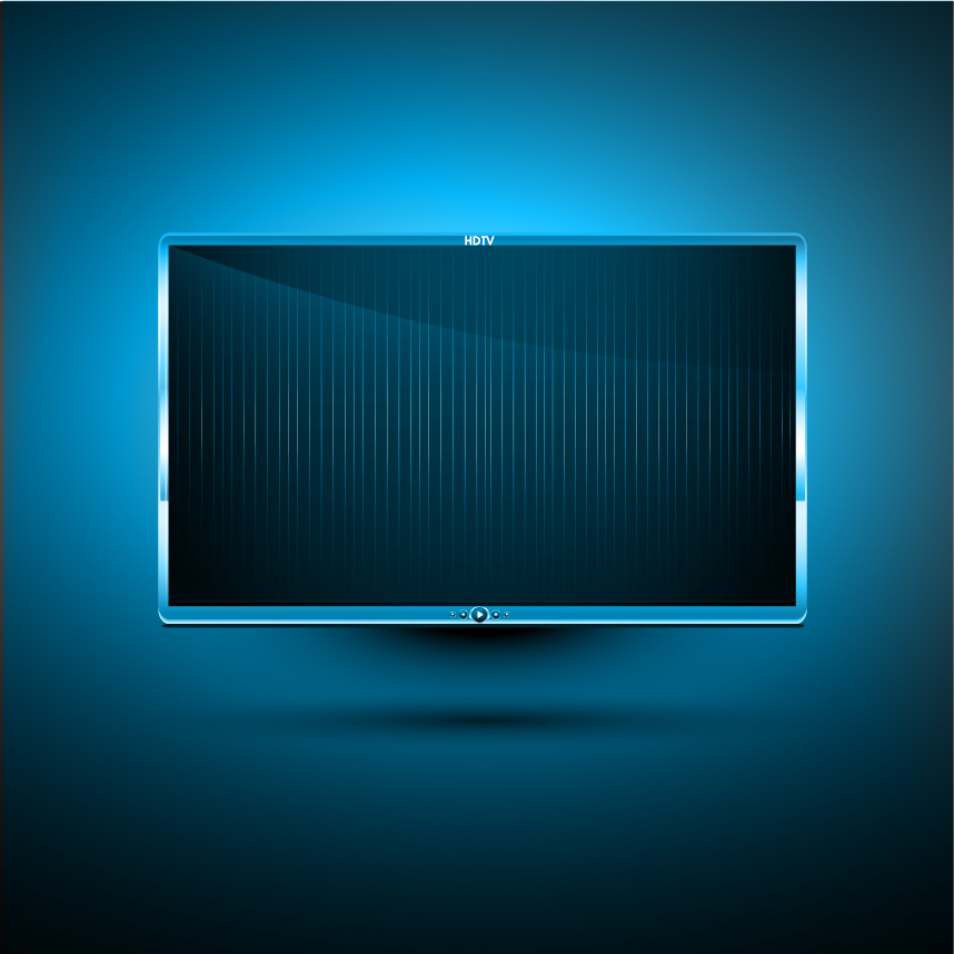 led tv 11 vector