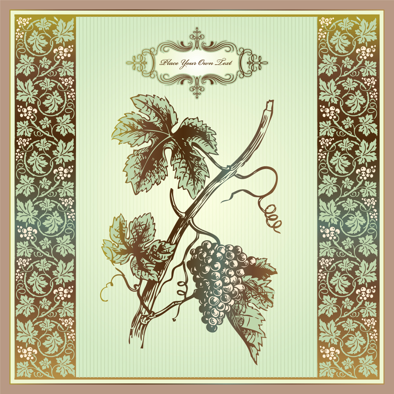 exquisite europeanstyle pattern label 06 vector