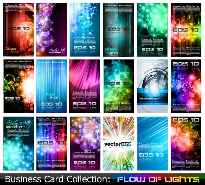 dream card background vector background