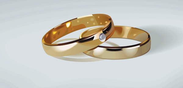 wedding ring clip art 1