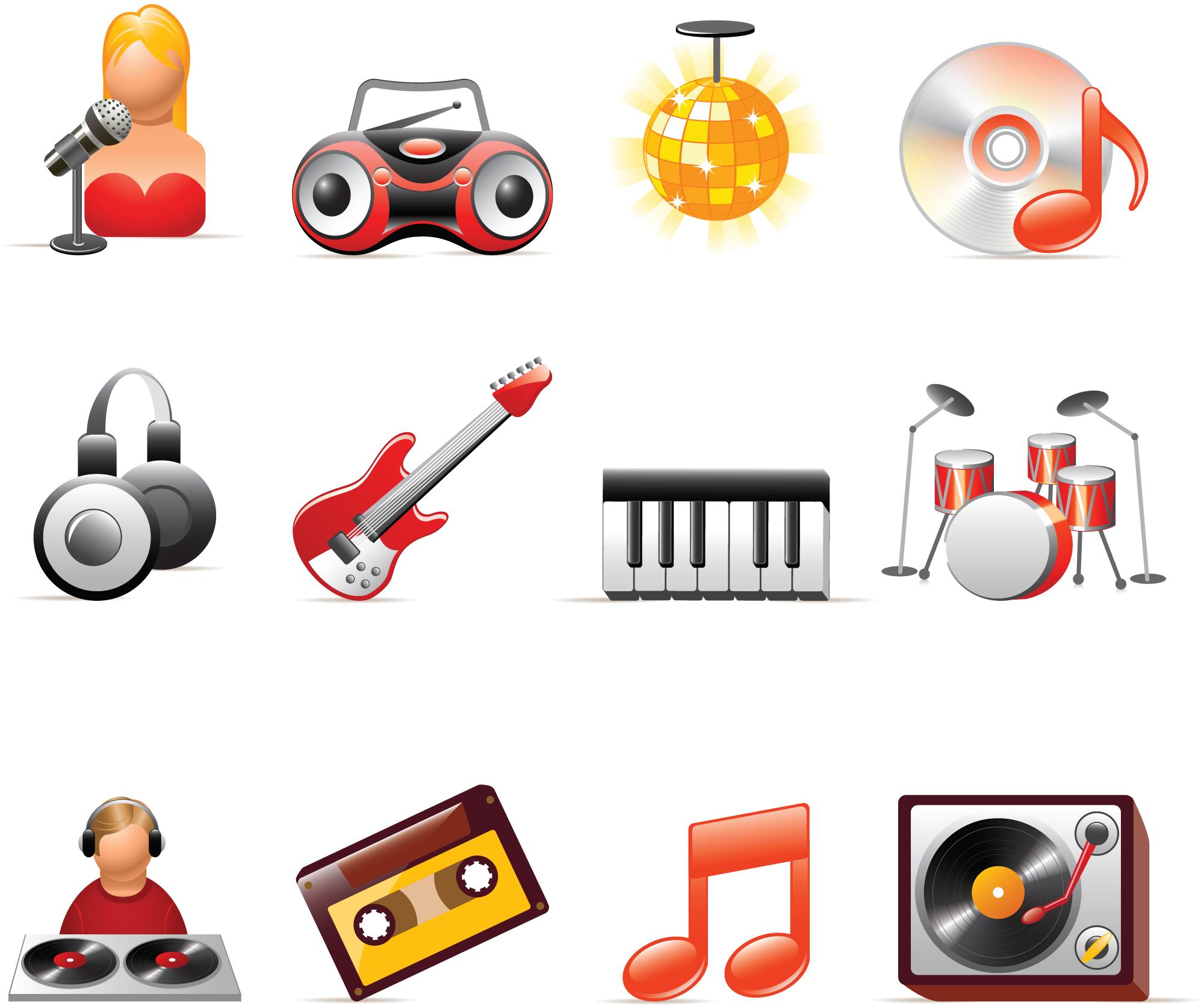 music icon vector