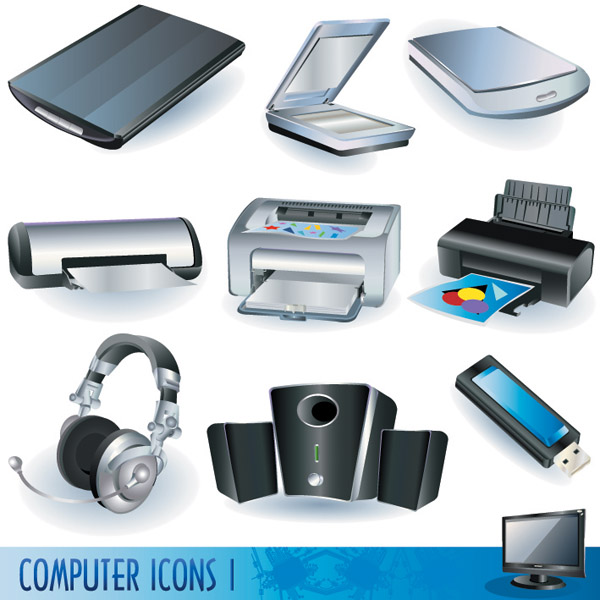 digital equipment icon modern 3d design