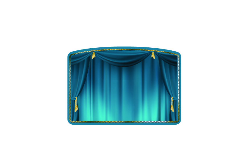 theater curtain background templates classical colored 3d design