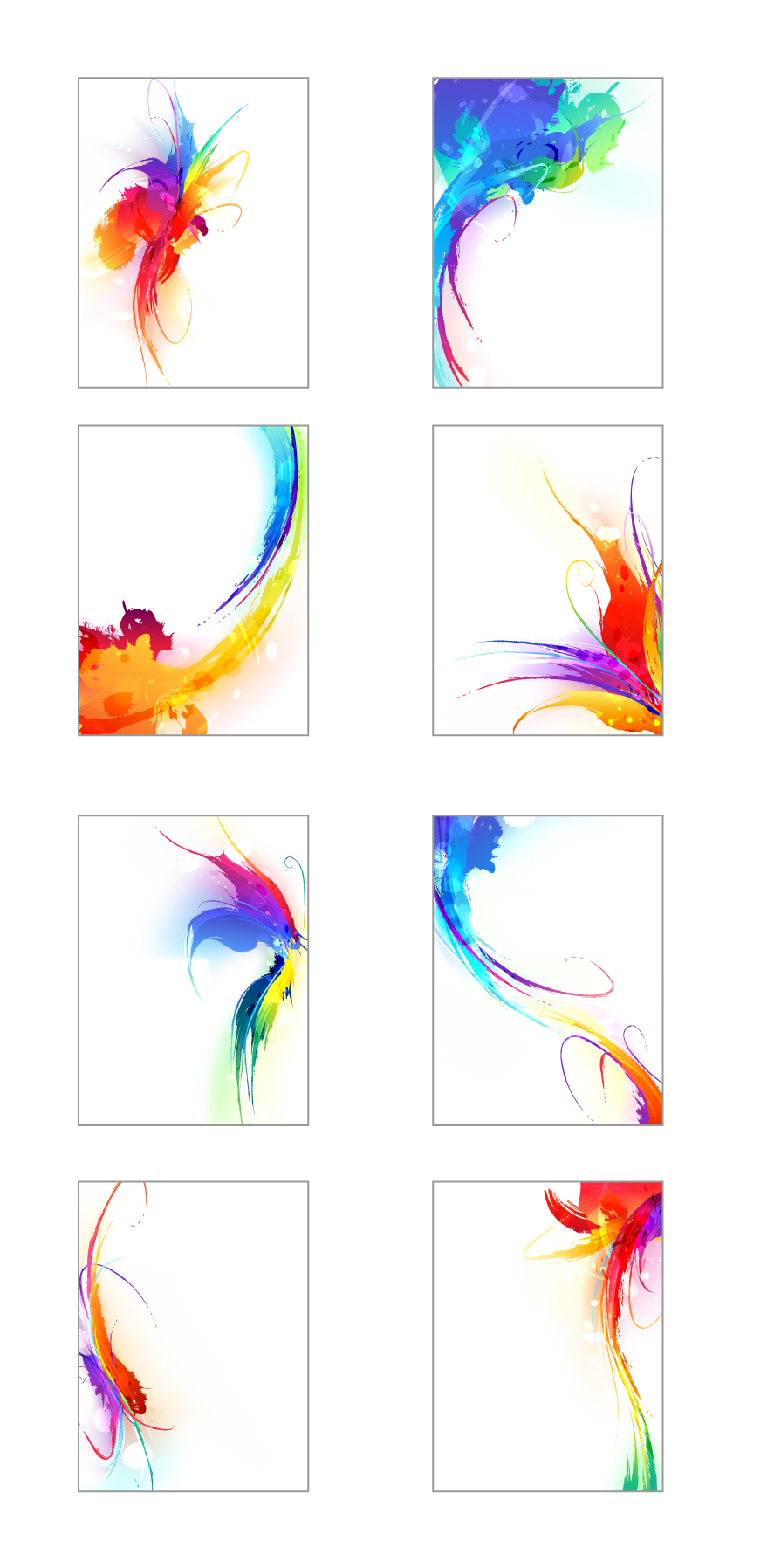 colorful ink vector 2 results