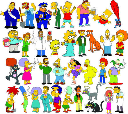 vector simpsons