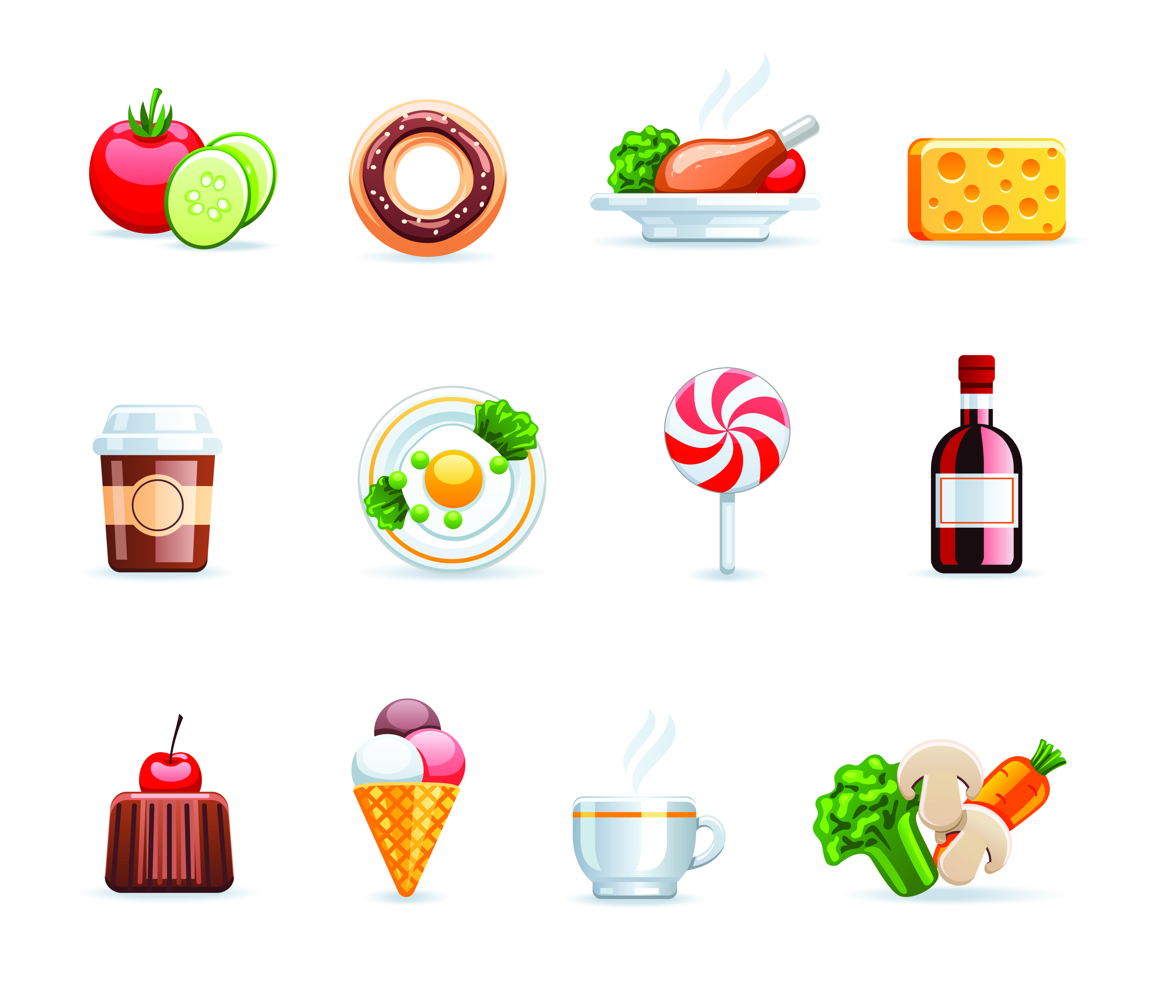 icons set 02 vector