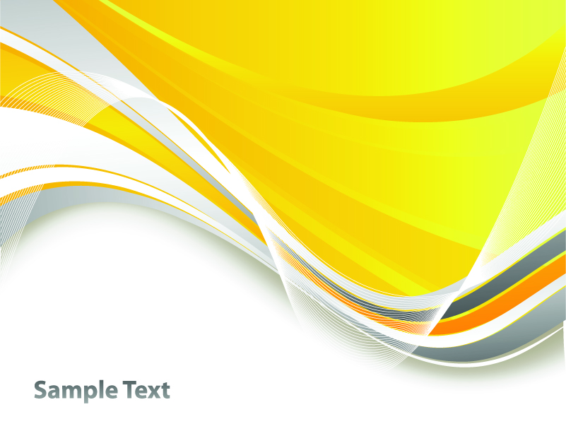 bright yellow line text box vector 1