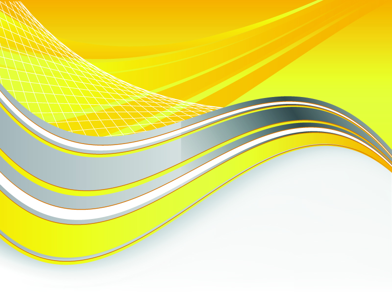 bright yellow line text box vector 2