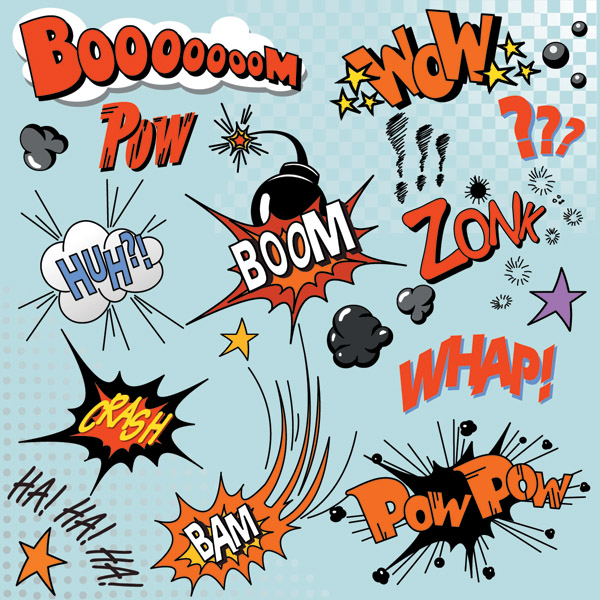 comics word vector 3