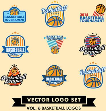 vector sport logos design set