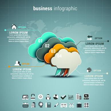 business infographic creative design55