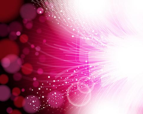 halation with light lines vector background