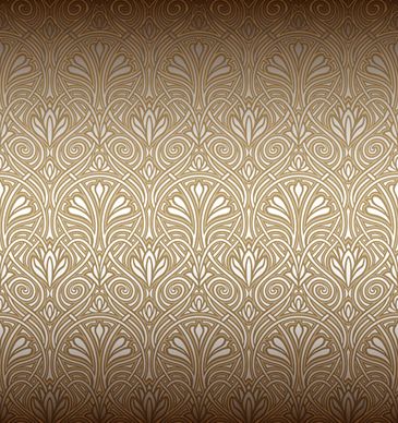 seamless ornamental pattern vector