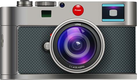 vintage camera design illustration vector