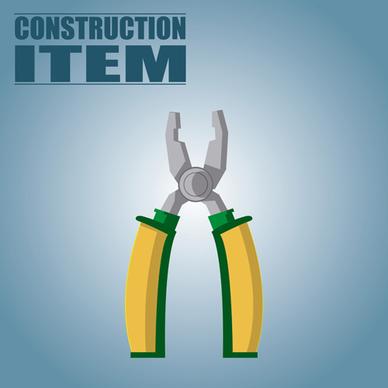 construction tool creative background vector