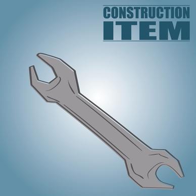 construction tool creative background vector