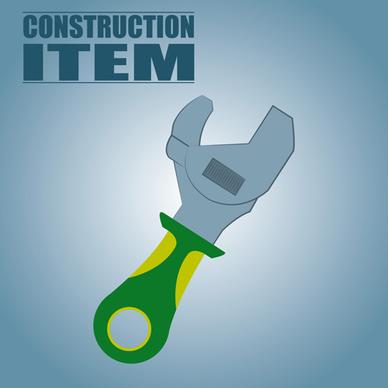 construction tool creative background vector