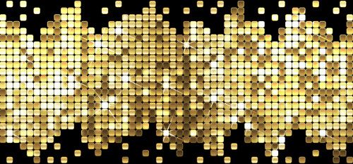 sparkling sequins background vector