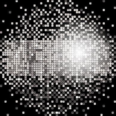 sparkling sequins background vector