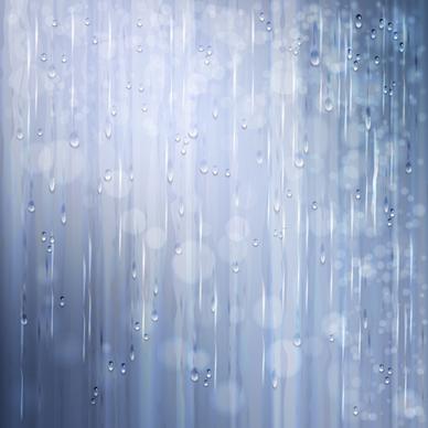 rain water blurs background vector