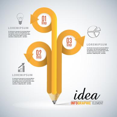 business infographic creative design07