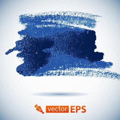 vector blue watercolor stains background