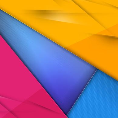 layered colored modern background vector