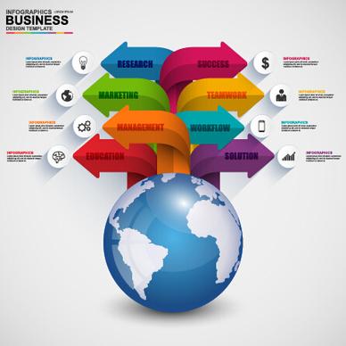 business infographic creative design01