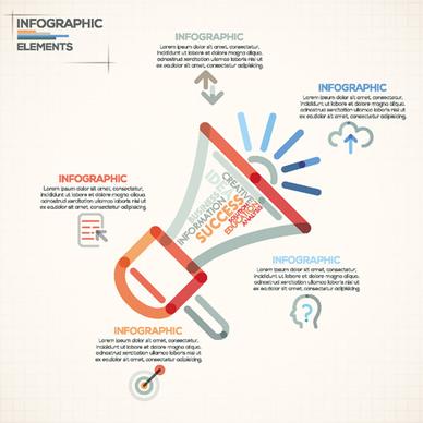 beige infographics elements business template vector